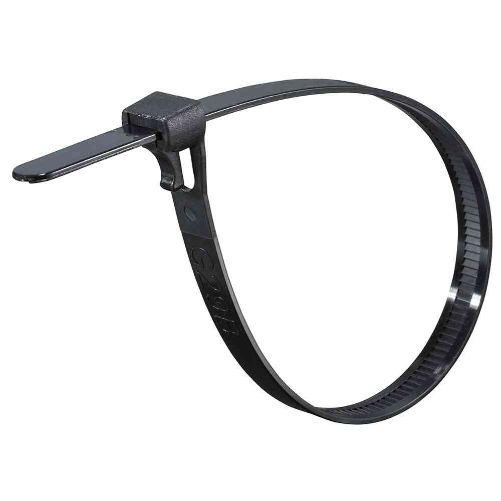 オーム電機 リピートタイ 耐候性 250mm  RPT-250W30BK 30本入 - Image 3