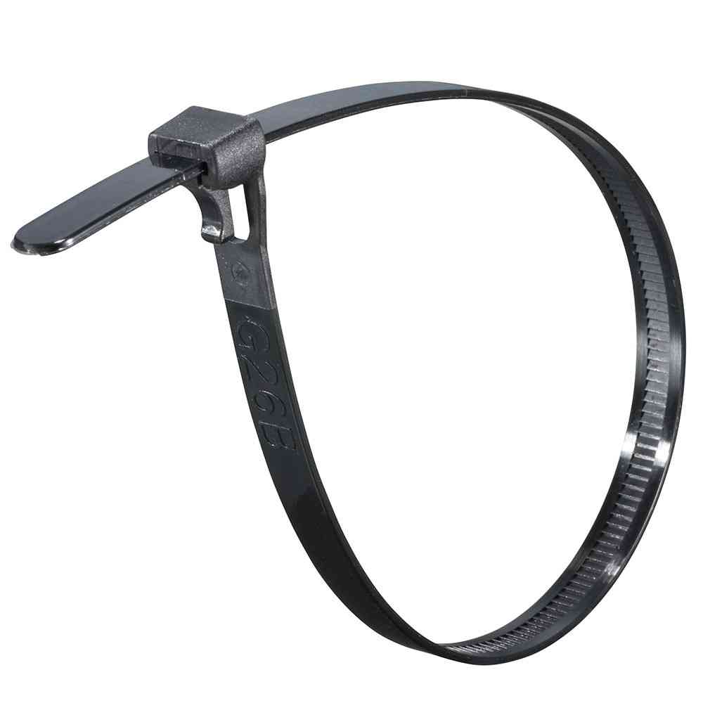 オーム電機 リピートタイ 耐候性 300mm  RPT-300W30BK 30本入 - Image 3