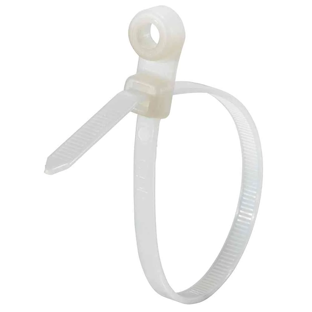 オーム電機 クランプタイ 屋内用 200mm 白 09-1265 30本入 - Image 3