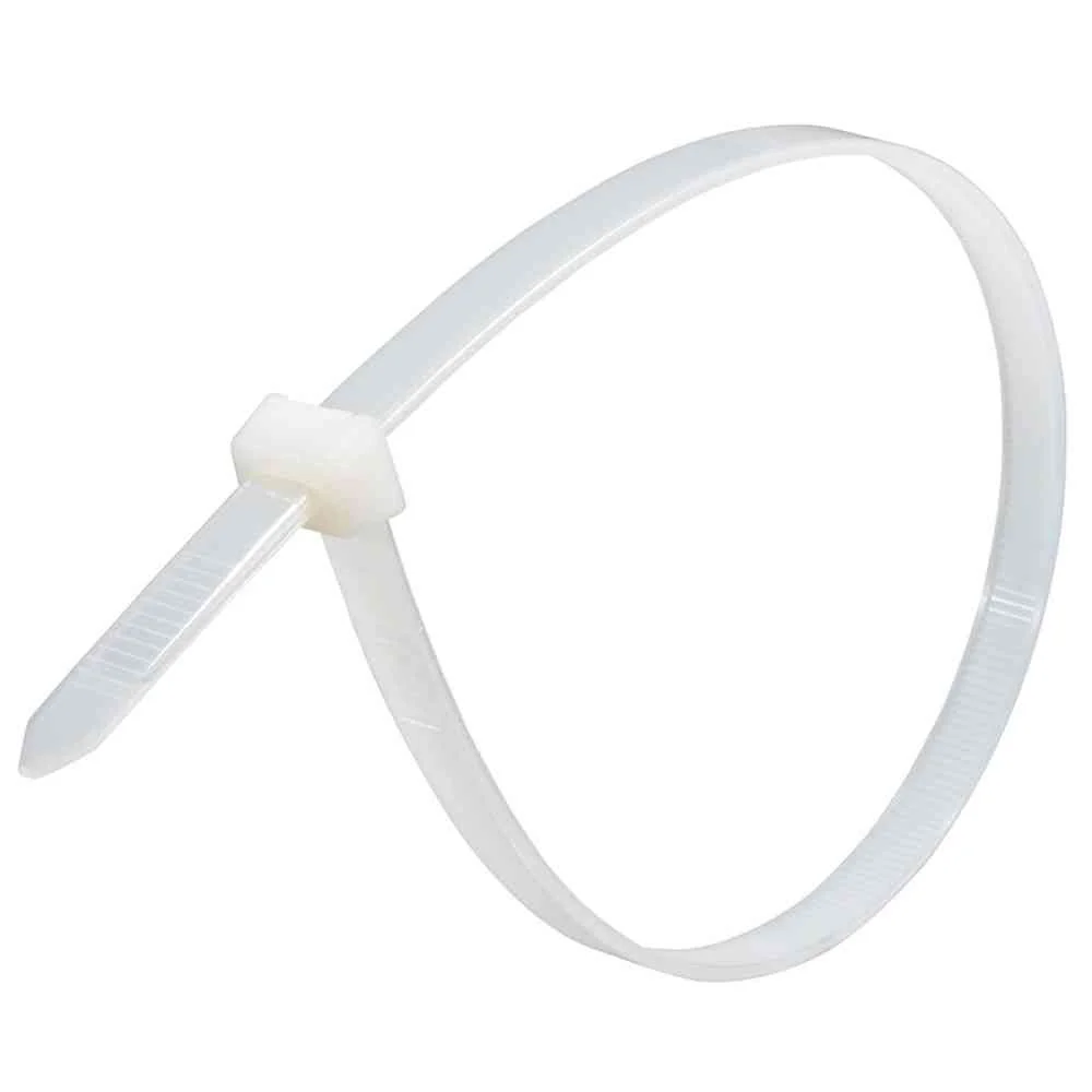 オーム電機 ワイドタイ 屋内用 370mm 白 09-1942 30本入 - Image 2