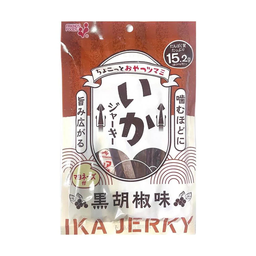 ◆井上食品 いかジャーキー 黒胡椒味 30g - Image 4