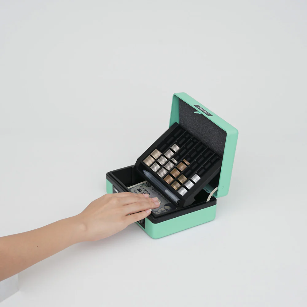 手提げ金庫 キャッシュボックス CB-8250-U 【直送品】 返品・キャンセル・他商品と同時購入は不可 - Image 3