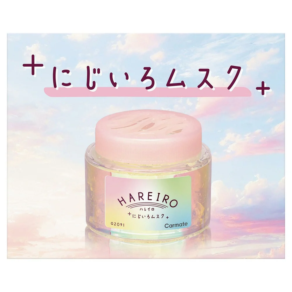 カーメイト ハレイロ ゲル にじいろムスク G2091 60ml - Image 2