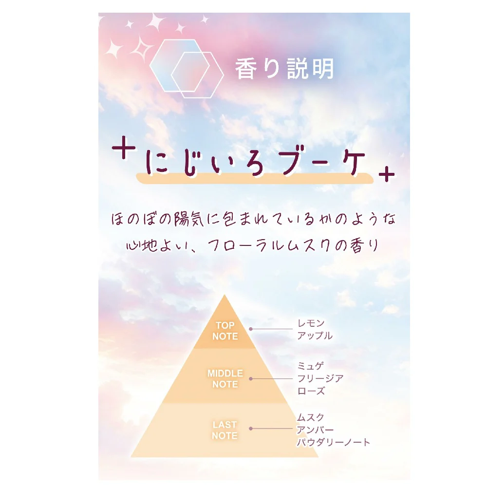 カーメイト ハレイロ ゲル にじいろブーケ G2092 60ml - Image 5