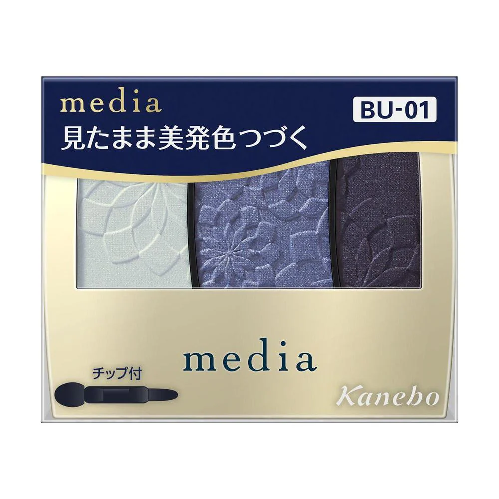 カネボウ メディア グラデカラーアイシャドウN BU-01 3.1g