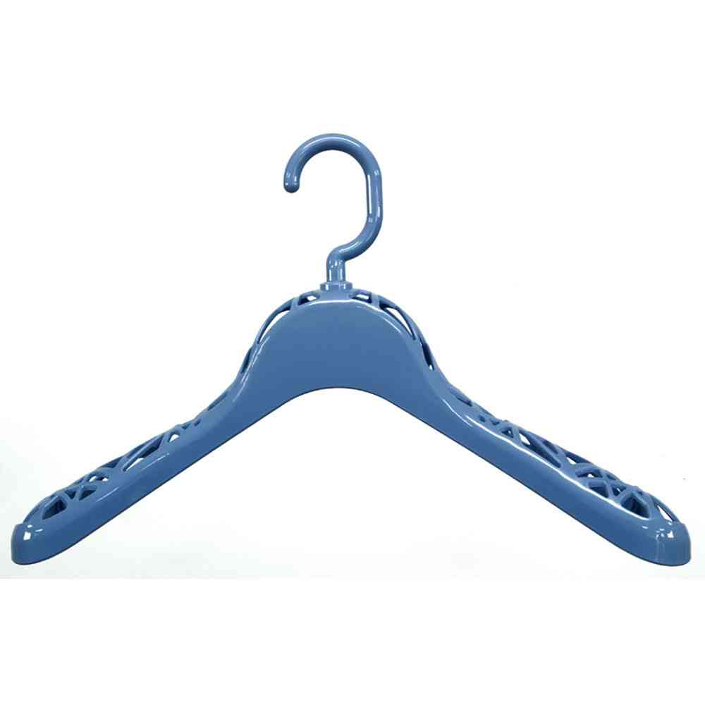 シンコハンガー F-Fit ウォッシャブルスーツ用ハンガー スカイブルー - Image 2