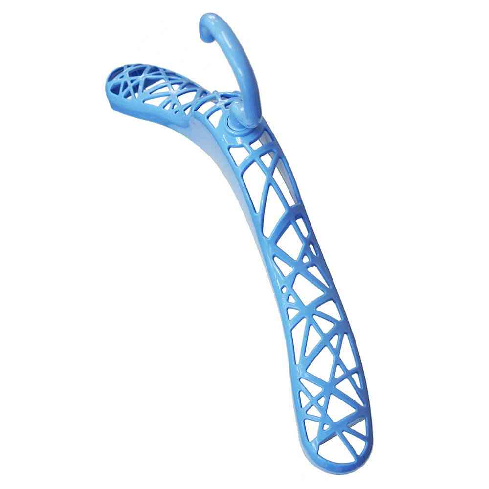 シンコハンガー F-Fit ウォッシャブルスーツ用ハンガー スカイブルー - Image 4