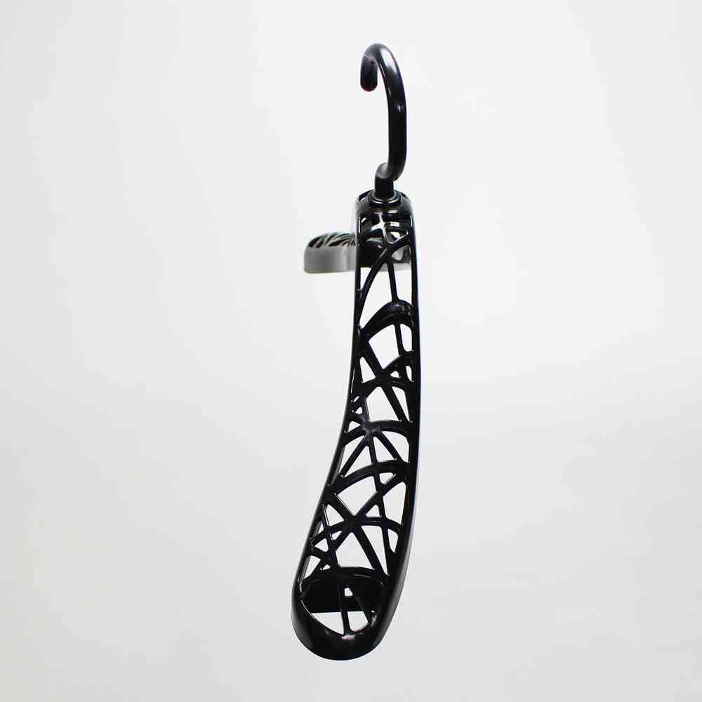 シンコハンガー FーFit ウォッシャブルスーツ用ハンガー ブラック - Image 3