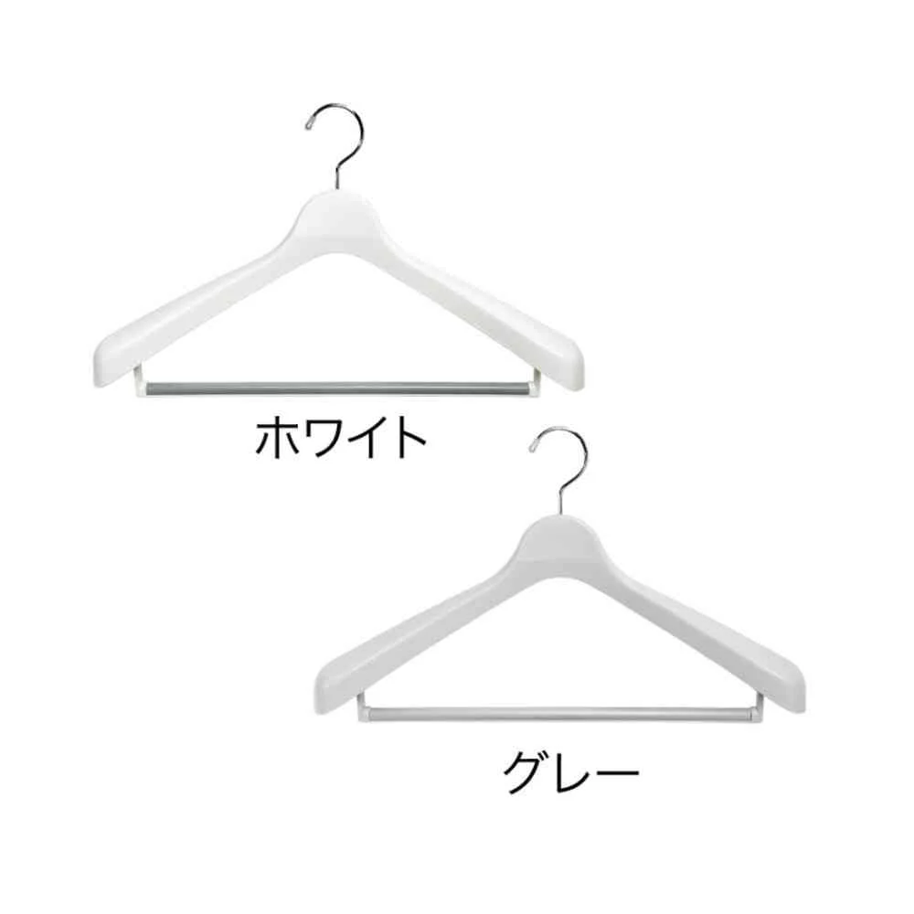 シンコハンガー モノクローゼット スーツハンガーストップ45 グレー - Image 5