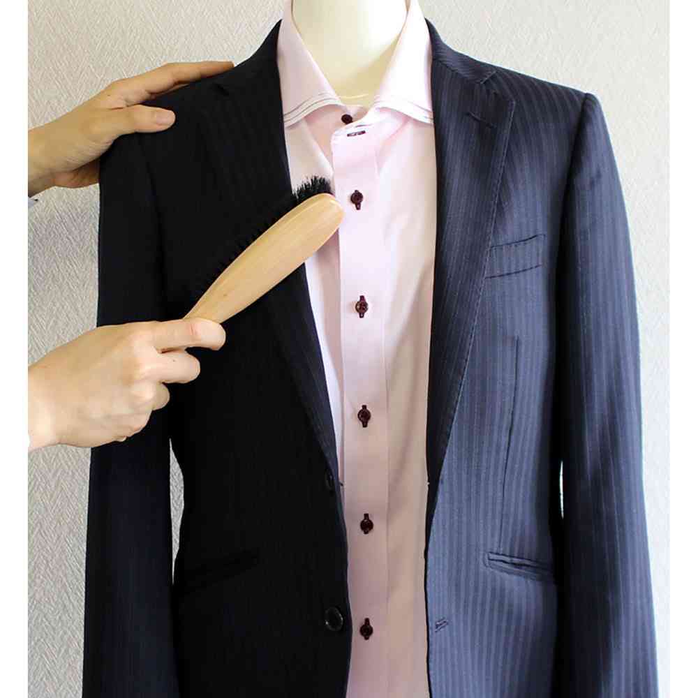 シンコハンガー 洋服ブラシ クリア - Image 4
