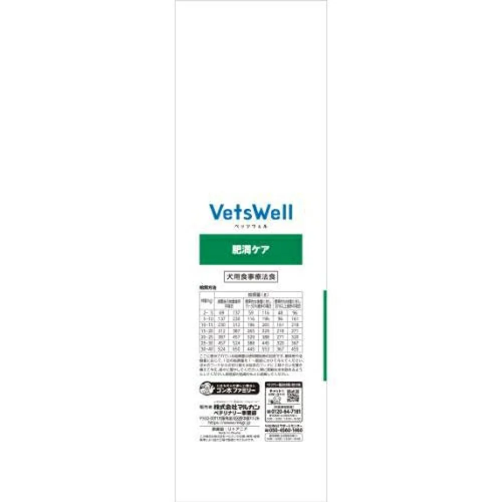 マルカン ベッツウェル 犬用療法食 肥満ケア 1kg - Image 9