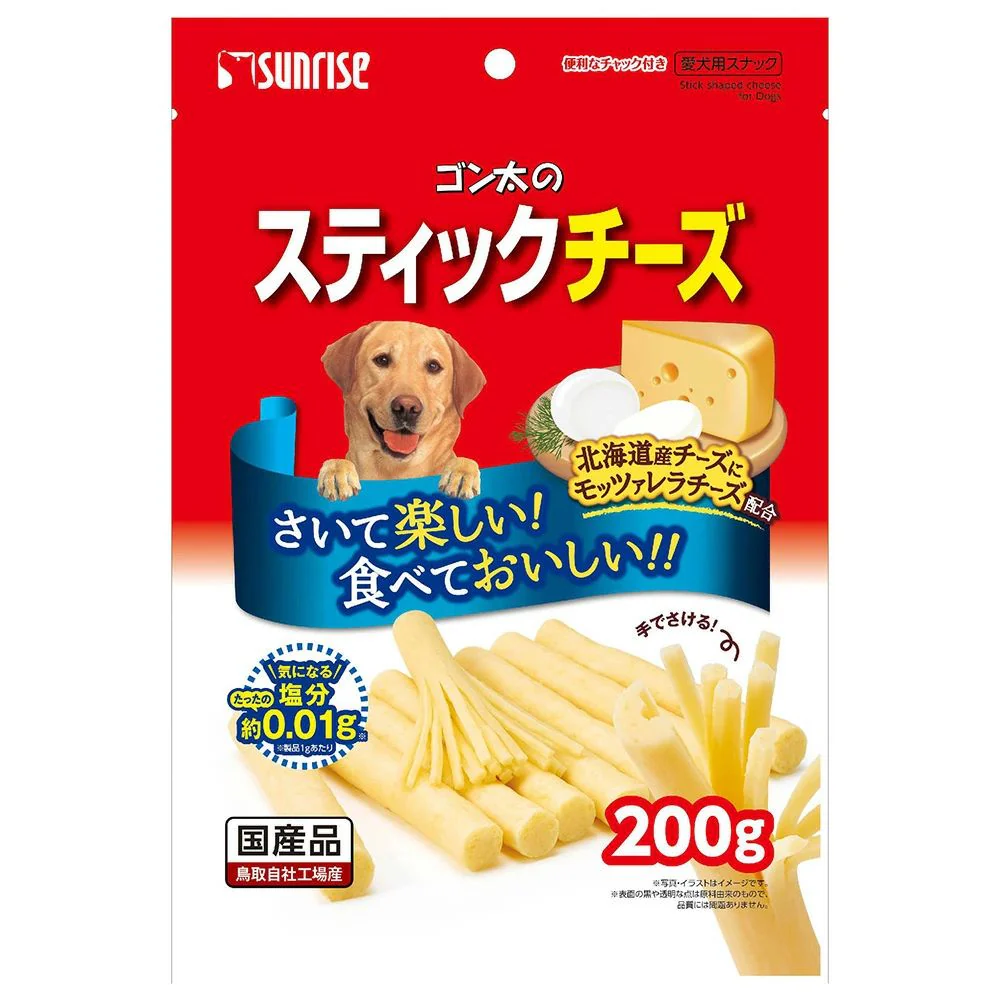 マルカン サンライズ ゴン太のスティックチーズ 200g - Image 2
