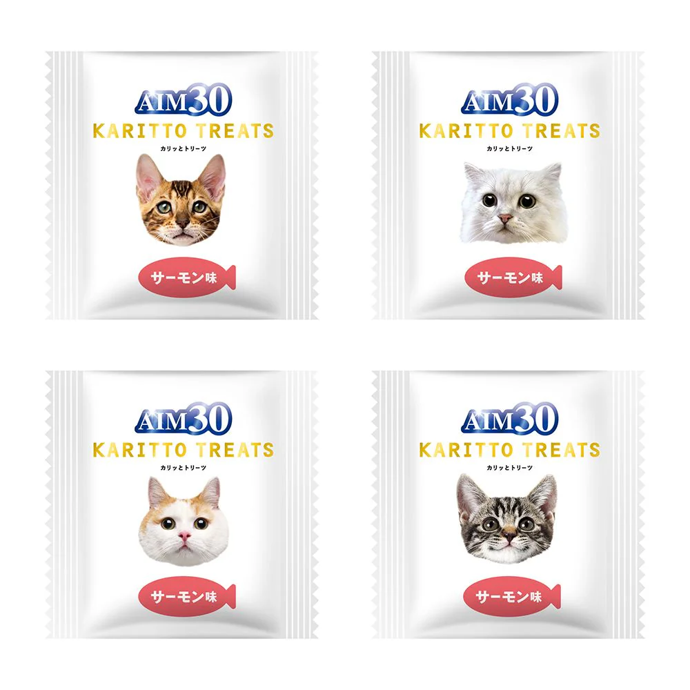 マルカン サンライズ AIM30 カリッとトリーツ サーモン味 5g×5袋 - Image 3