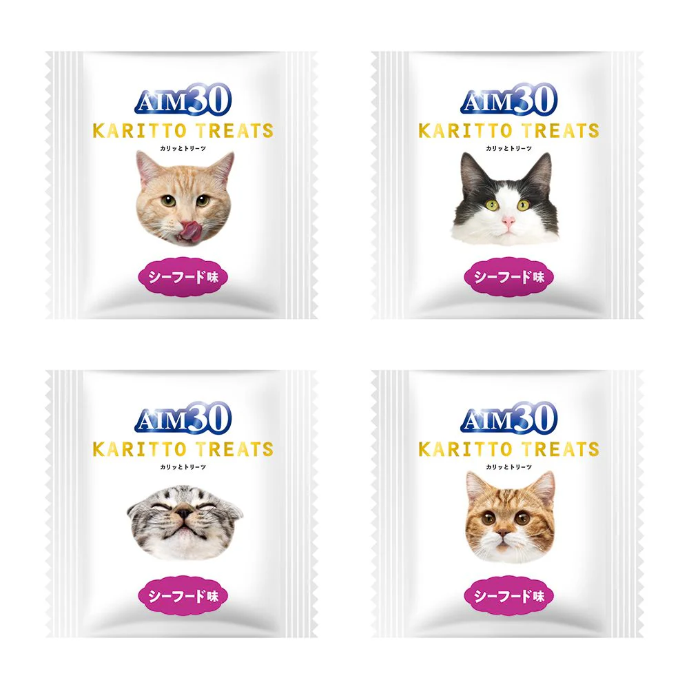 マルカン サンライズ AIM30 カリッとトリーツ シーフード味 5g×5袋 - Image 3