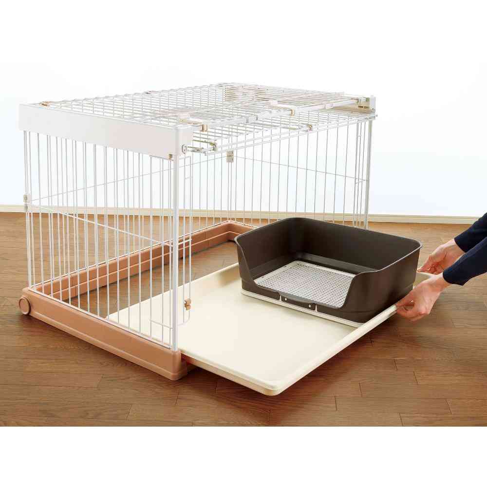 お掃除簡単ペットケージ 900 ブラウン 【直送品】 返品・キャンセル・他商品と同時購入は不可 - Image 3