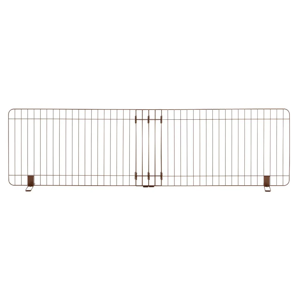 伸縮スタンド簡易ペットゲート 120-180 ブラウン 【直送品】 返品・キャンセル・他商品と同時購入は不可 - Image 3