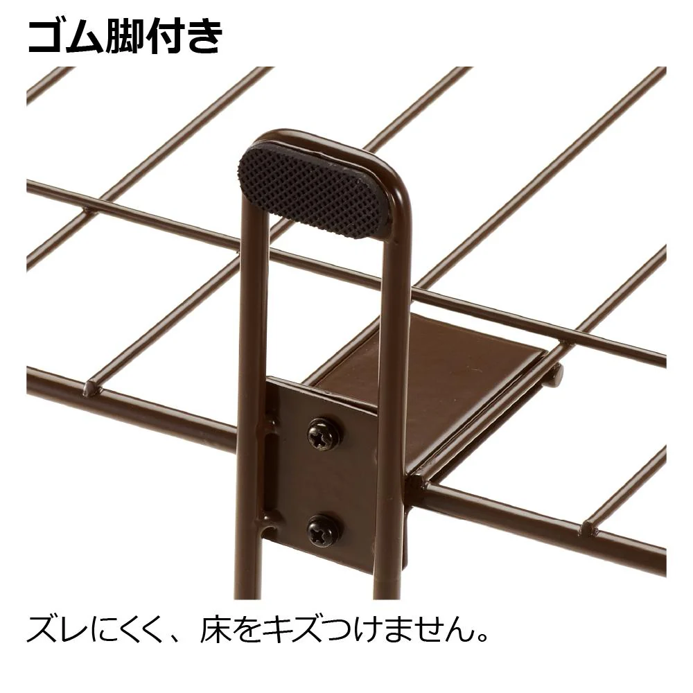 スタンド簡易ペットゲート 90 ブラウン 【直送品】 返品・キャンセル・他商品と同時購入は不可 - Image 5