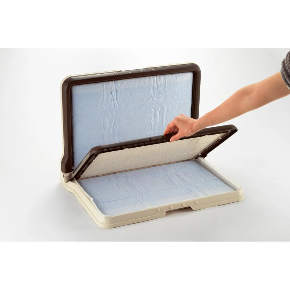 しつけ用ステップ L型トレー レギュラー ダークブラウン 【直送品】 返品・キャンセル・他商品と同時購入は不可 - Image 4