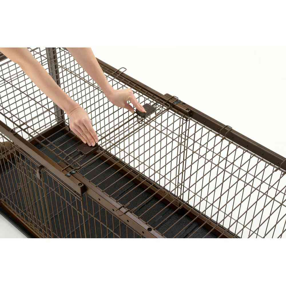 木製スライドペットサークル レギュラー屋根面 【直送品】 返品・キャンセル・他商品と同時購入は不可 - Image 2