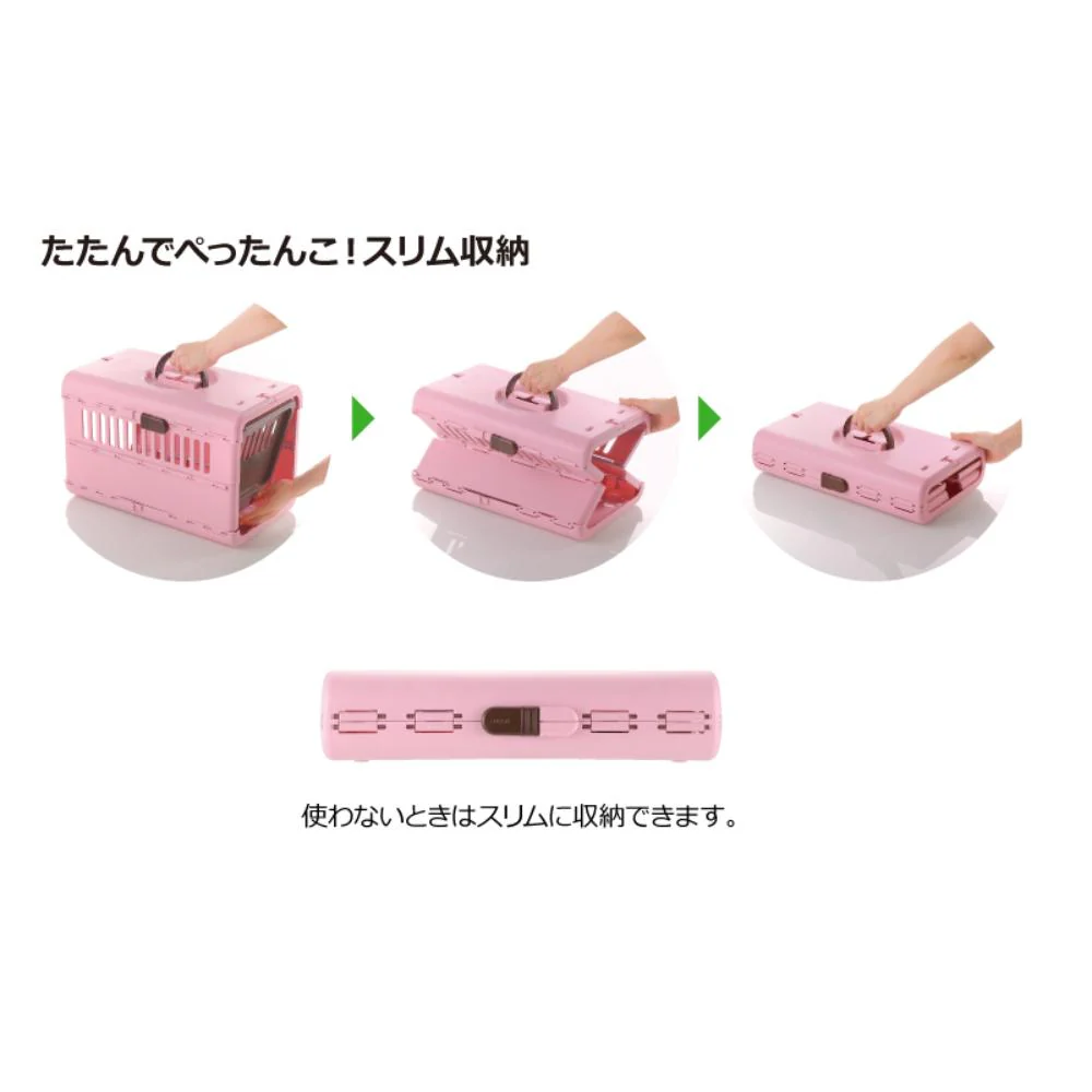 キャンピングキャリー 折りたたみ L ダークブラウン 【直送品】 返品・キャンセル・他商品と同時購入は不可 - Image 3
