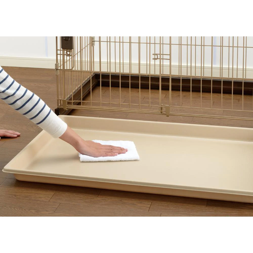 木製お掃除簡単ペットサークル 90-60 ダークブラウン 【直送品】 返品・キャンセル・他商品と同時購入は不可 - Image 5