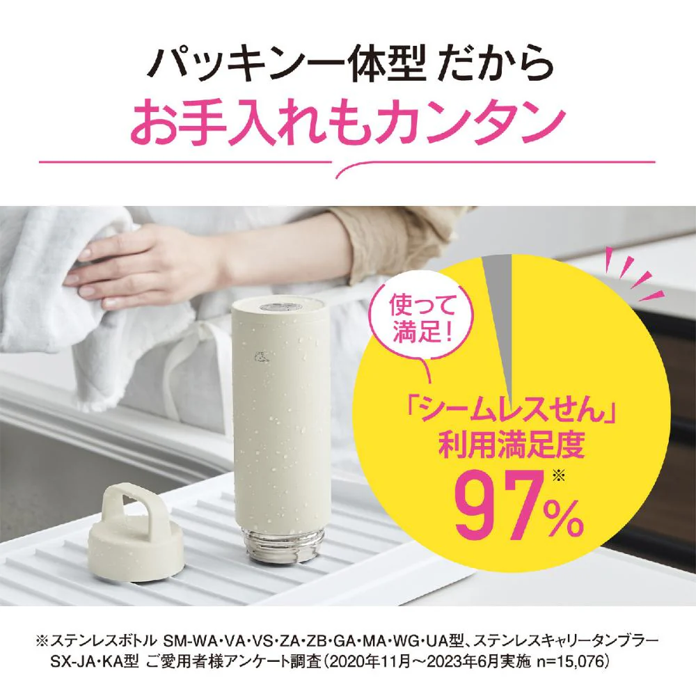 ZOJIRUSHI ステンレスマグ 650ml SM-RS65 GA 【直送品】 返品・キャンセル・他商品と同時購入は不可 - Image 2