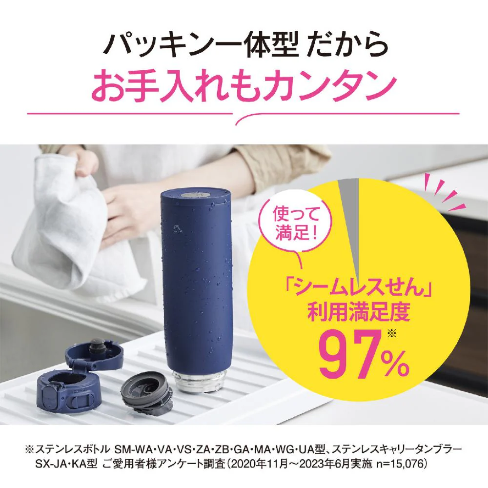 ZOJIRUSHI ステンレスマグ 720ml SM-VB72 CM 【直送品】 返品・キャンセル・他商品と同時購入は不可 - Image 2