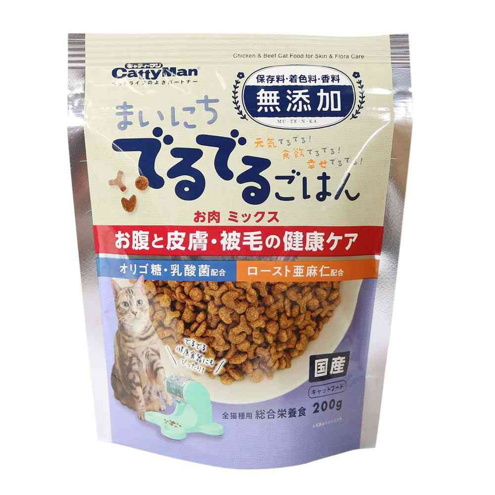 キャティーマン まいにちでるでるごはん お腹と皮膚・被毛の健康ケア 200g - Image 3