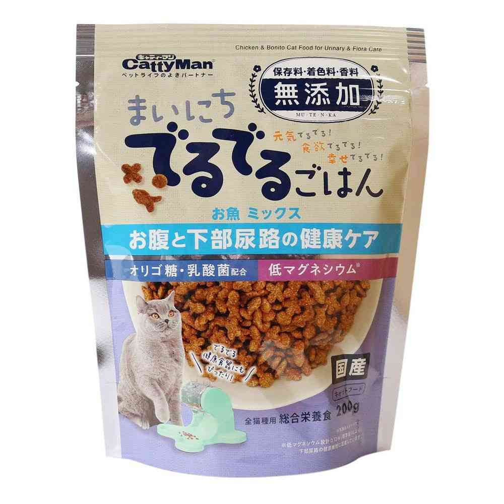 キャティーマン まいにちでるでるごはん お腹と下部尿路の健康ケア 200g - Image 3