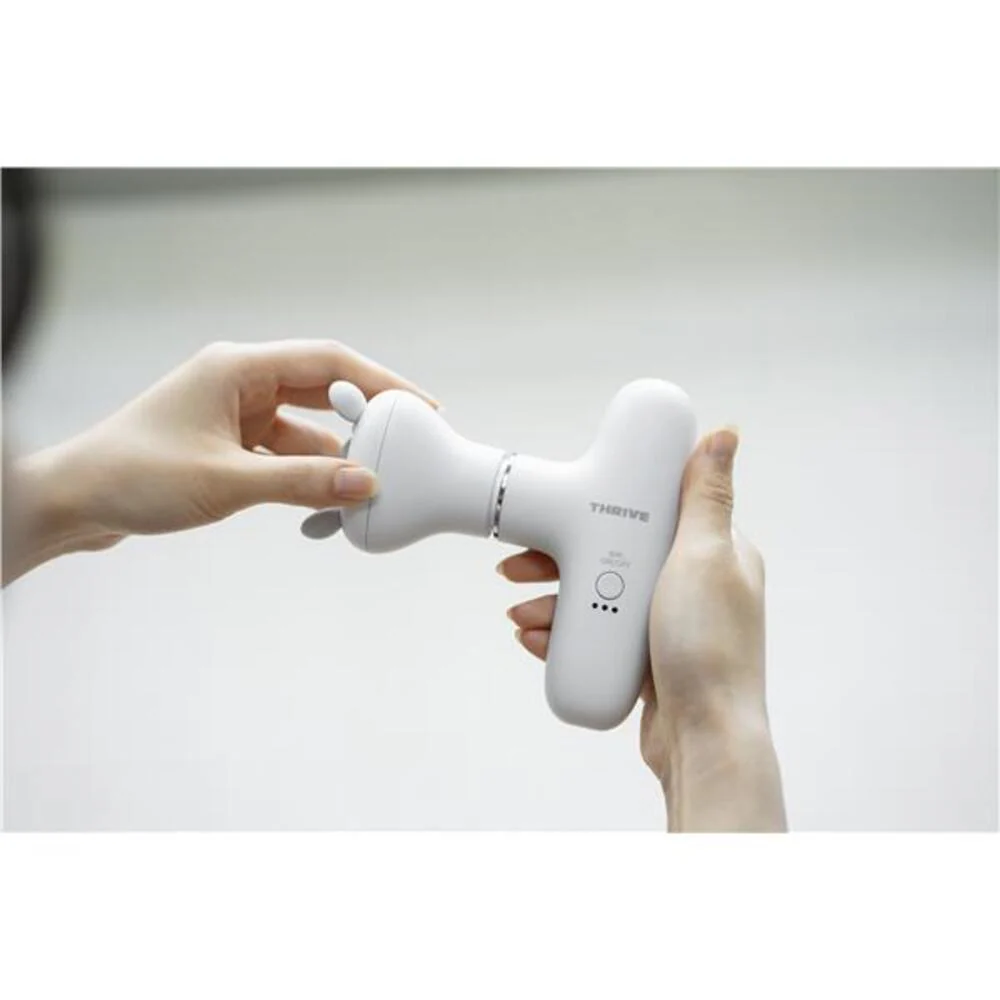 THRIVE スリースタイルガン BM-01(BK) 全身セルフケア ブラック 1台 - Image 4