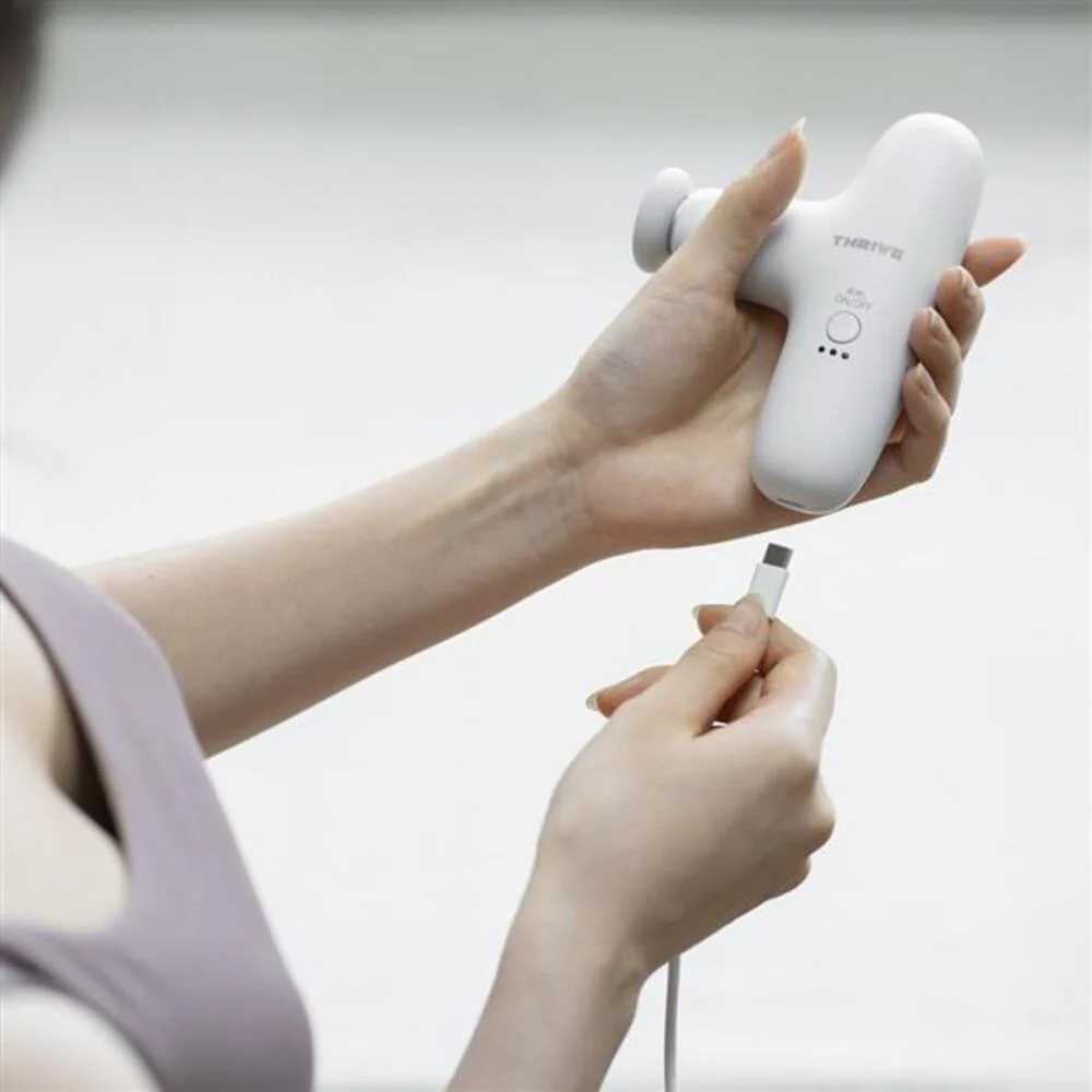 THRIVE スリースタイルガン BM-01(BK) 全身セルフケア ブラック 1台 - Image 7