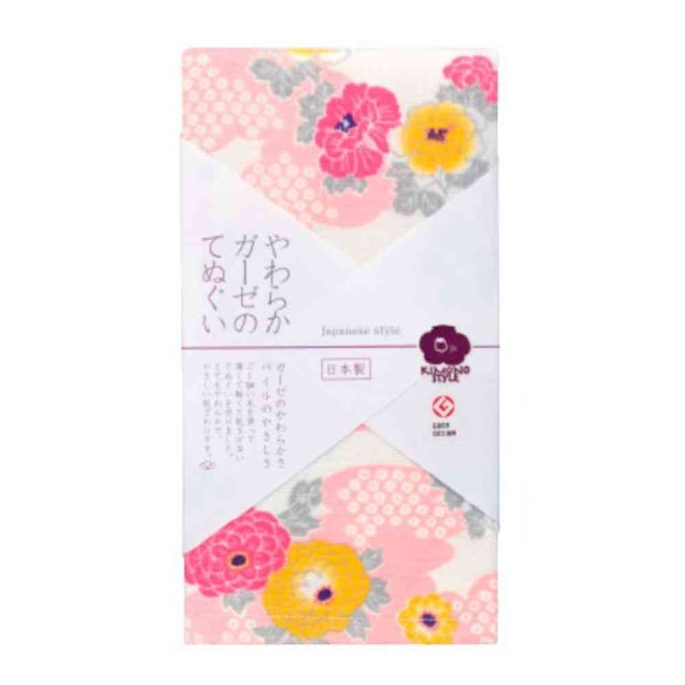 日繊商工 ジャパニーズスタイル 花霞 てぬぐい 1枚 - Image 3