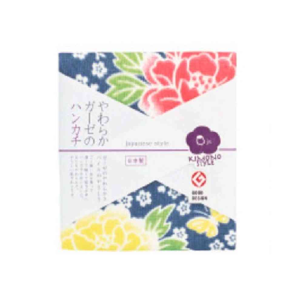 日繊商工 ジャパニーズスタイル 花衣 ハンカチ 1枚 - Image 3