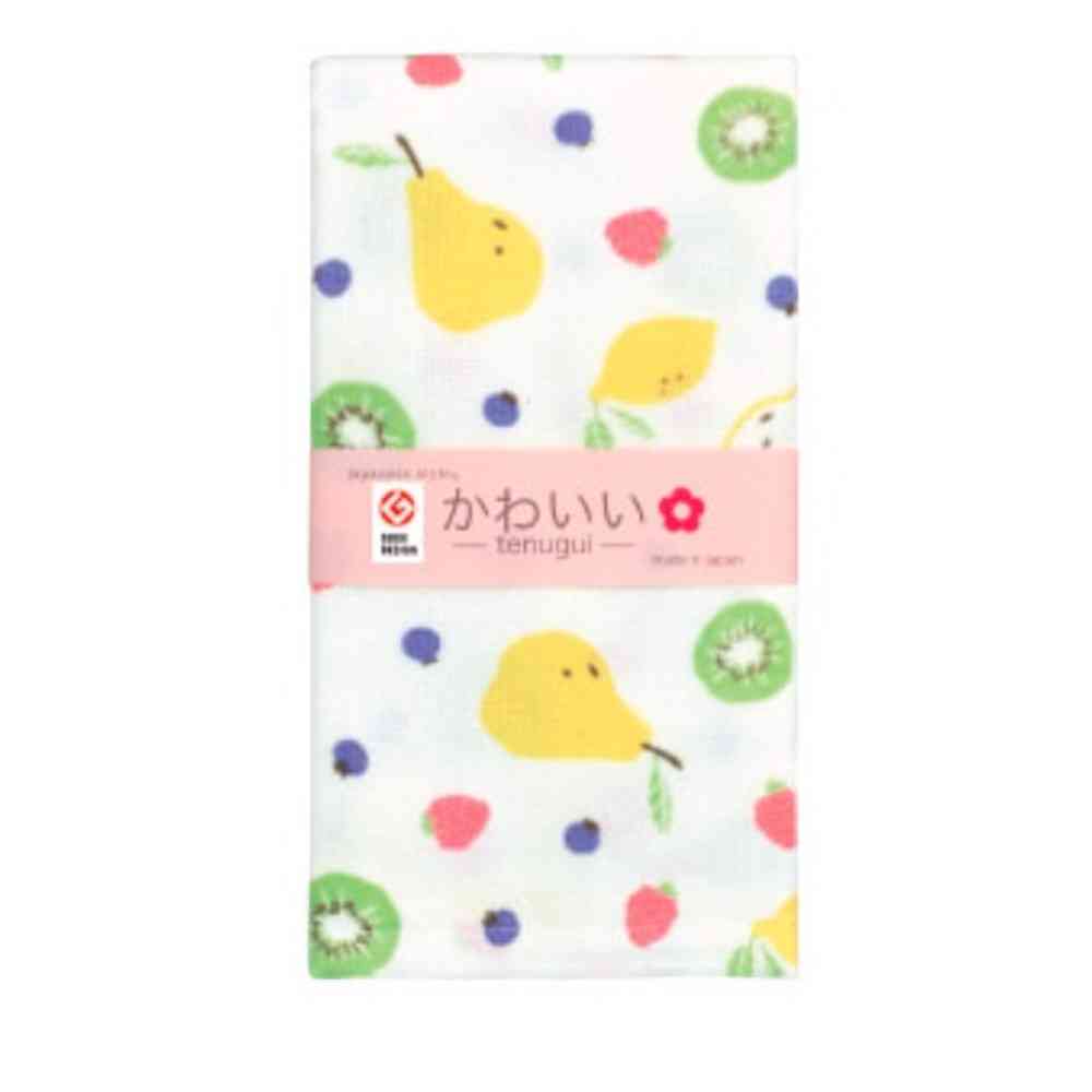 日繊商工 ジャパニーズスタイル フルーツティ てぬぐい 1枚 - Image 3