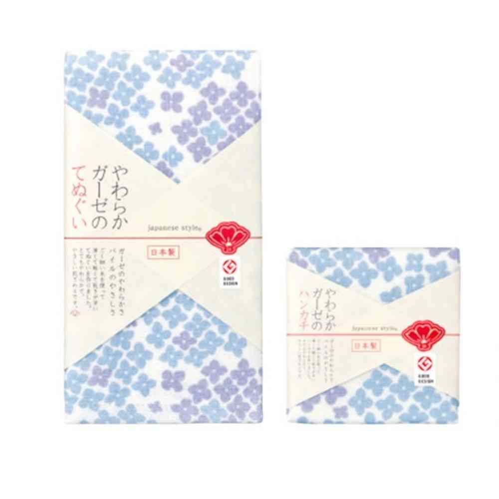 日繊商工 ジャパニーズスタイル あじさいづくし てぬぐい 1枚 - Image 2