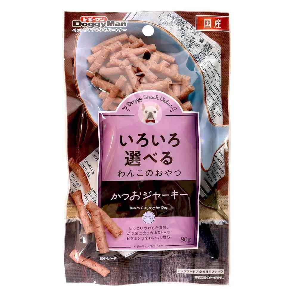 ドギーマン ドギースナックバリュー かつおジャーキー 80g - Image 3