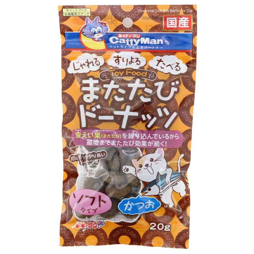 キャティーマン またたびドーナッツ ソフトタイプ かつお 20g - Image 3
