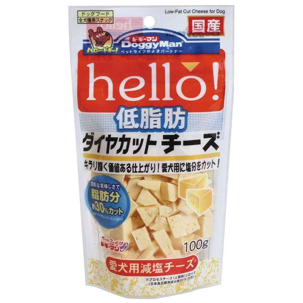 ドギーマン hello！低脂肪ダイヤカットチーズ 100g - Image 3