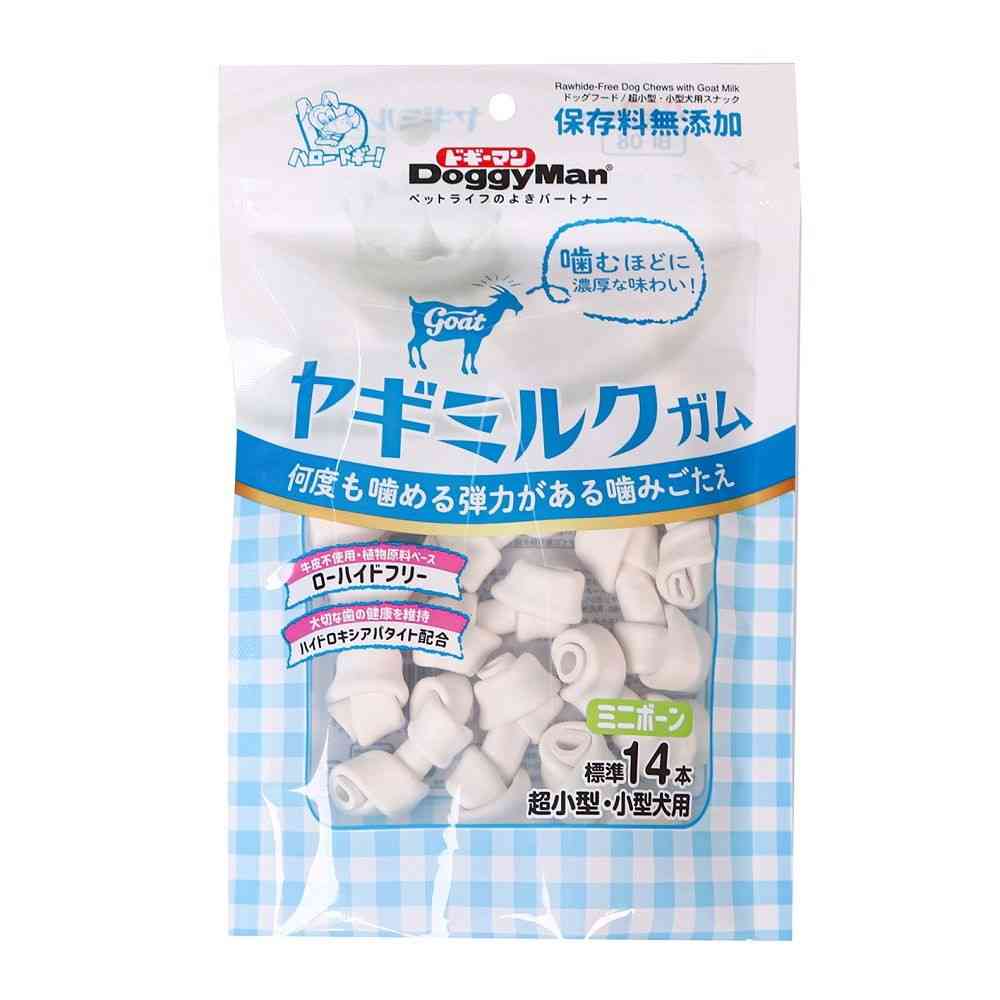 ドギーマン ヤギミルクガム ミニボーン 140g（標準14本） - Image 3