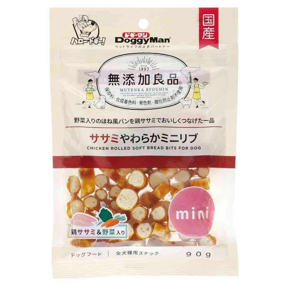 ドギーマン 無添加良品 ササミやわらかミニリブ  90g - Image 3
