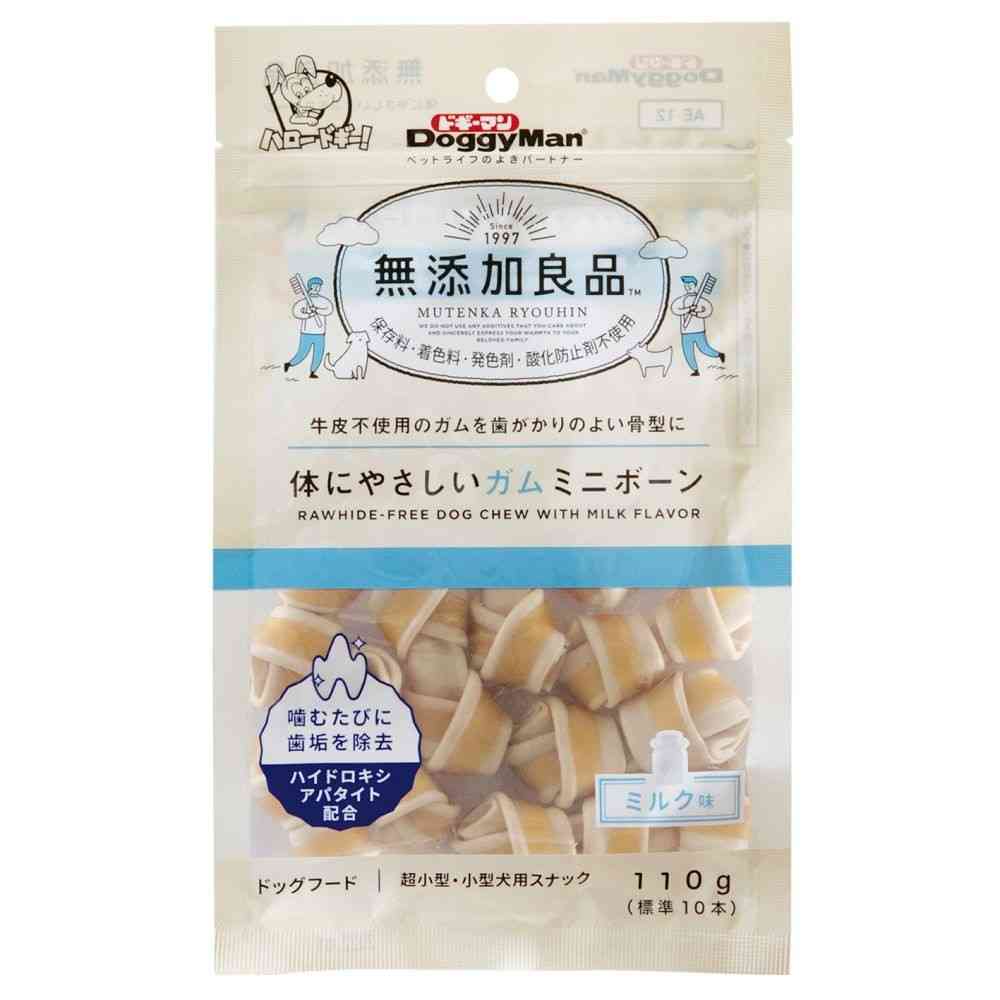 ドギーマン 無添加良品 体にやさしいガム ミニボーン 110g - Image 3