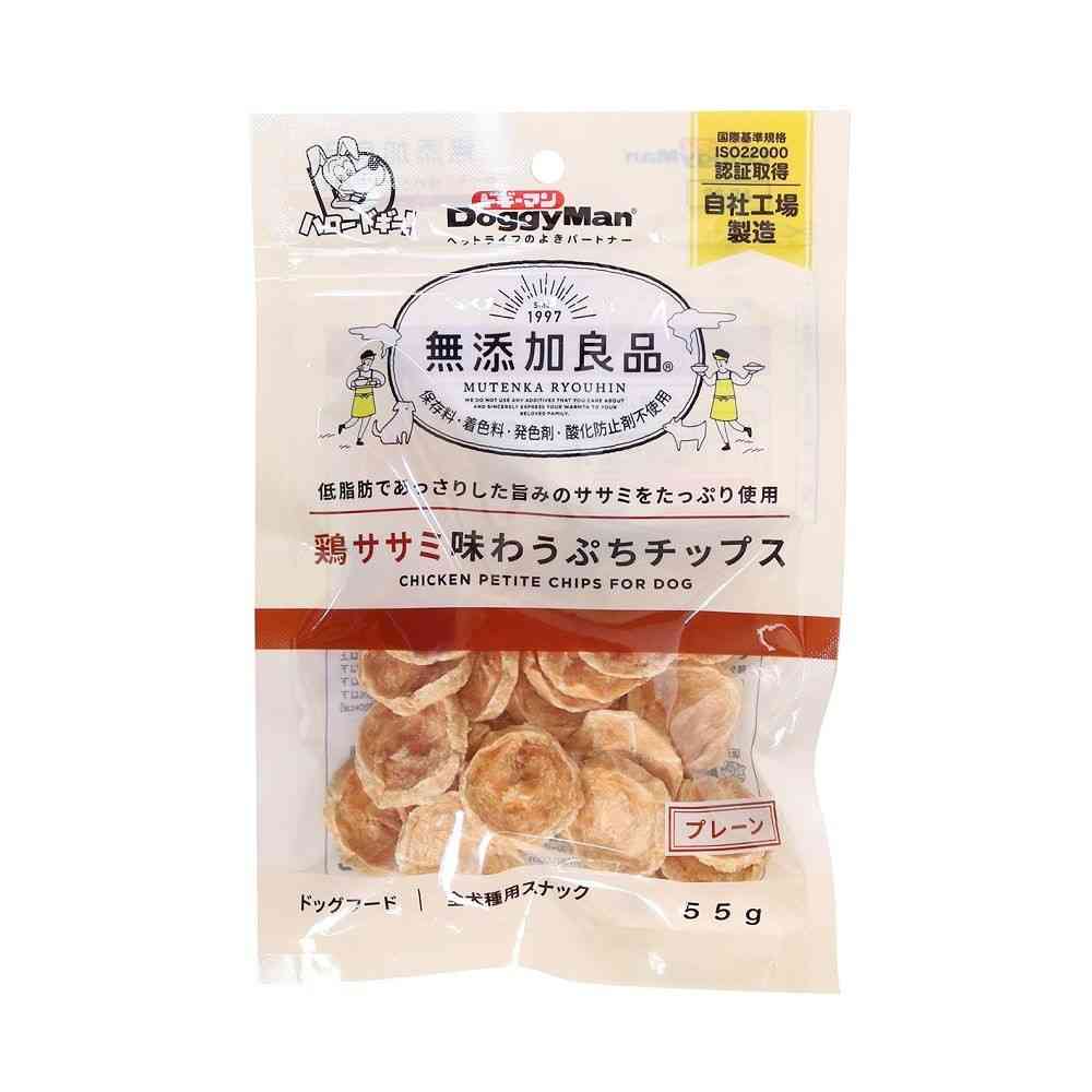 ドギーマン 無添加良品 鶏ササミ味わうぷちチップス プレーン 55g - Image 3