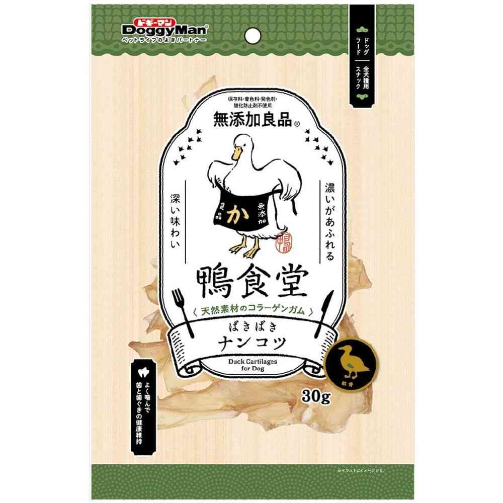 ドギーマン 鴨食堂 ばきばきナンコツ 30g - Image 3