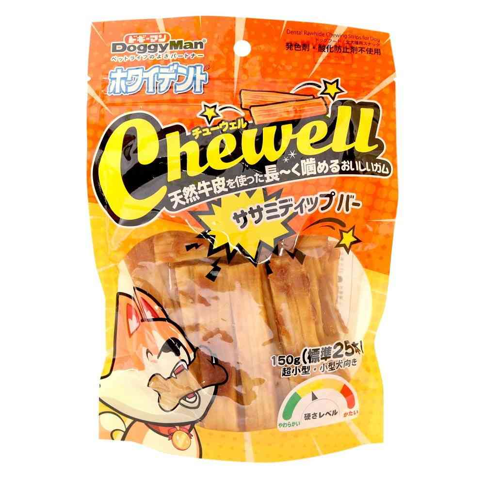 ドギーマン ホワイデント Chewell ササミディップバー 150g（標準25本） - Image 3