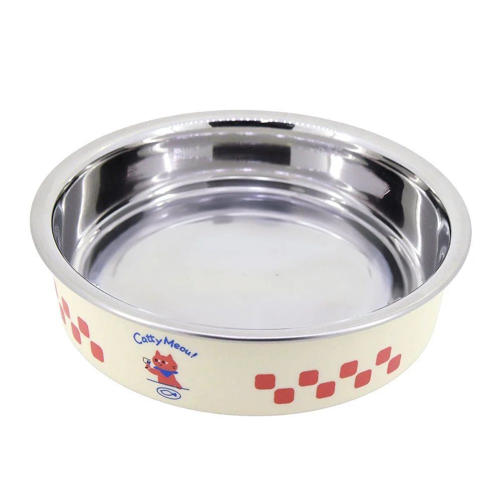 ステンレスの食器 ごはんにゃわん 猫用 ダイナー - Image 2
