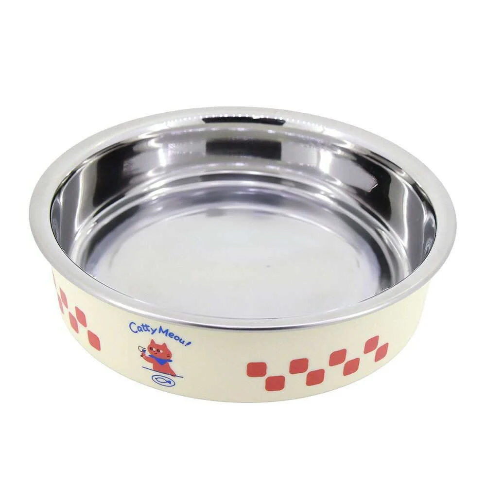 ステンレスの食器 ごはんにゃわん 猫用 ダイナー - Image 4