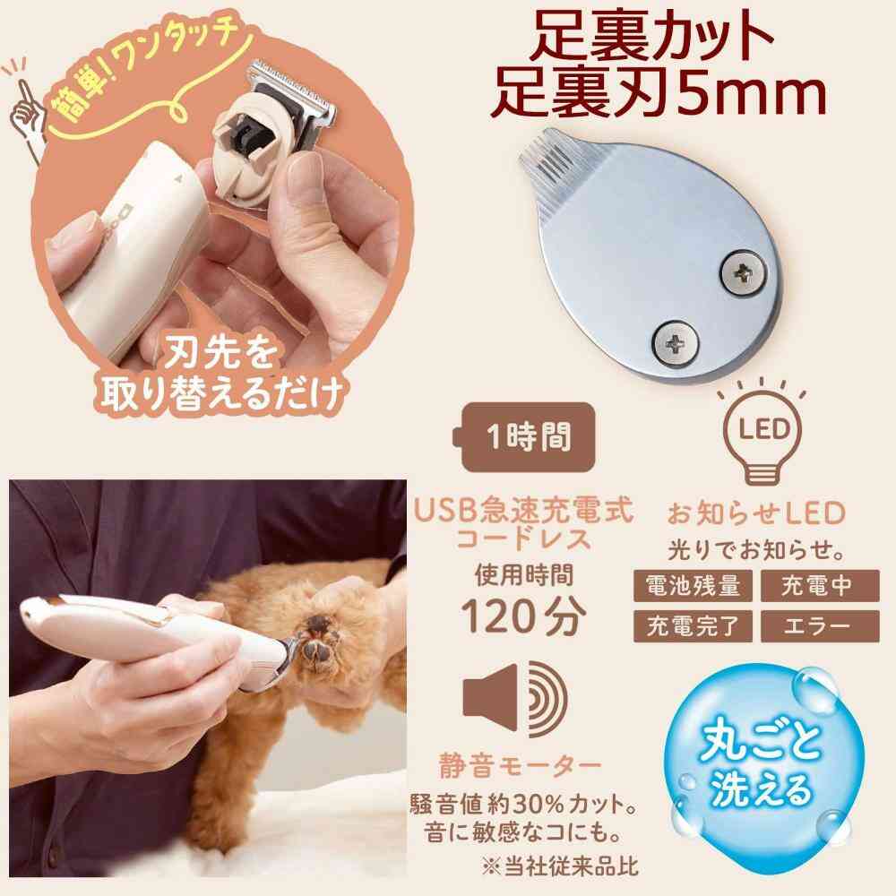 ホームバーバー 3in1 コードレスバリカン 【直送品】 返品・キャンセル・他商品と同時購入は不可 - Image 6
