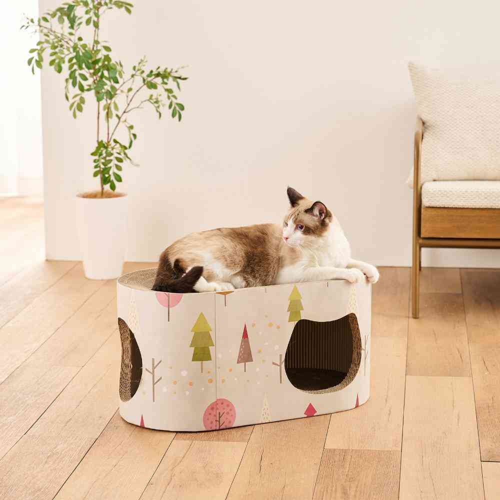猫のツメトギ かくれんぼ フォレスト 【直送品】 返品・キャンセル・他商品と同時購入は不可 - Image 3