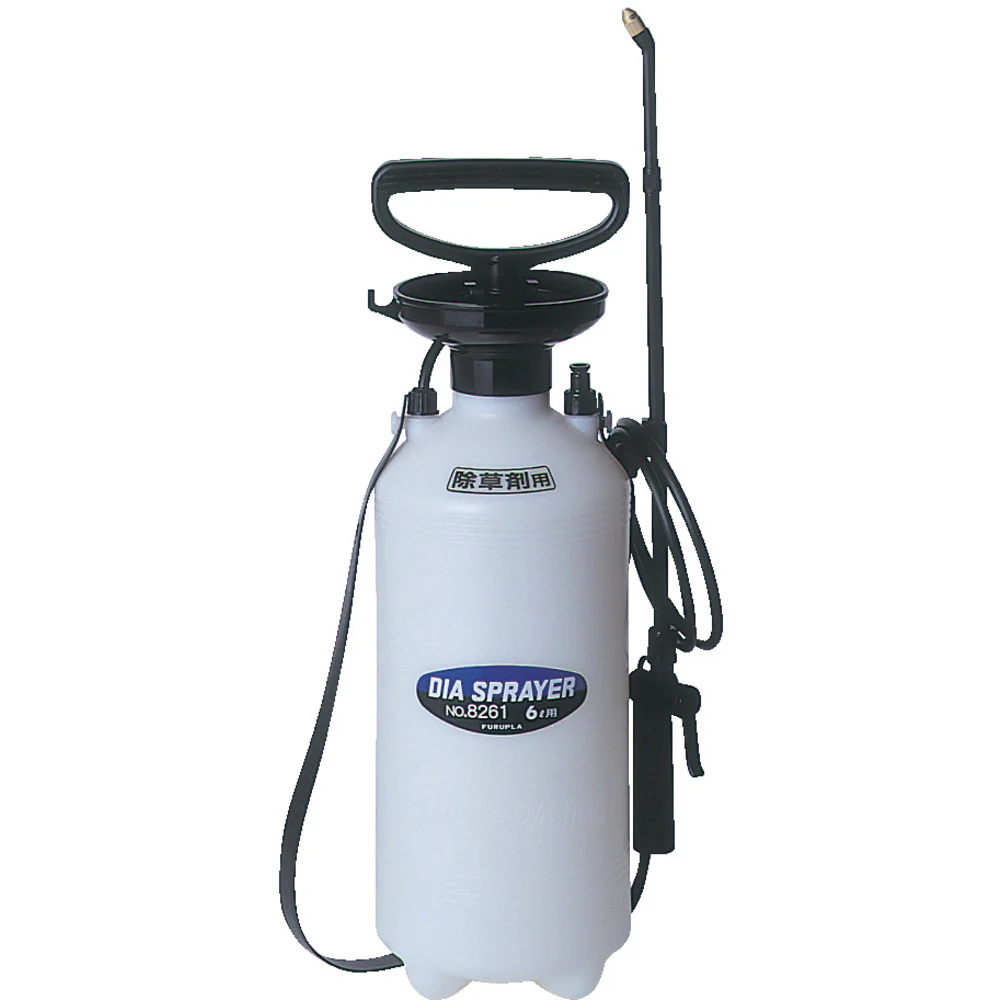 FURUPLA ダイヤスプレープレッシャー式噴霧器 除草剤用6L 【直送品】 返品・キャンセル・他商品と同時購入は不可