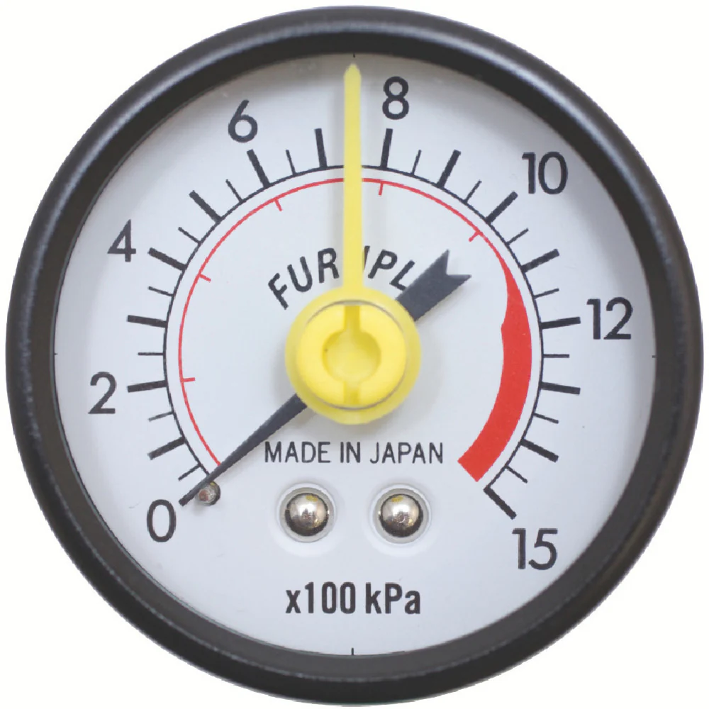 910R FURUPLA ダイヤポンプ空気入れ圧力計付きレッド 【直送品】 返品・キャンセル・他商品と同時購入は不可 - Image 4